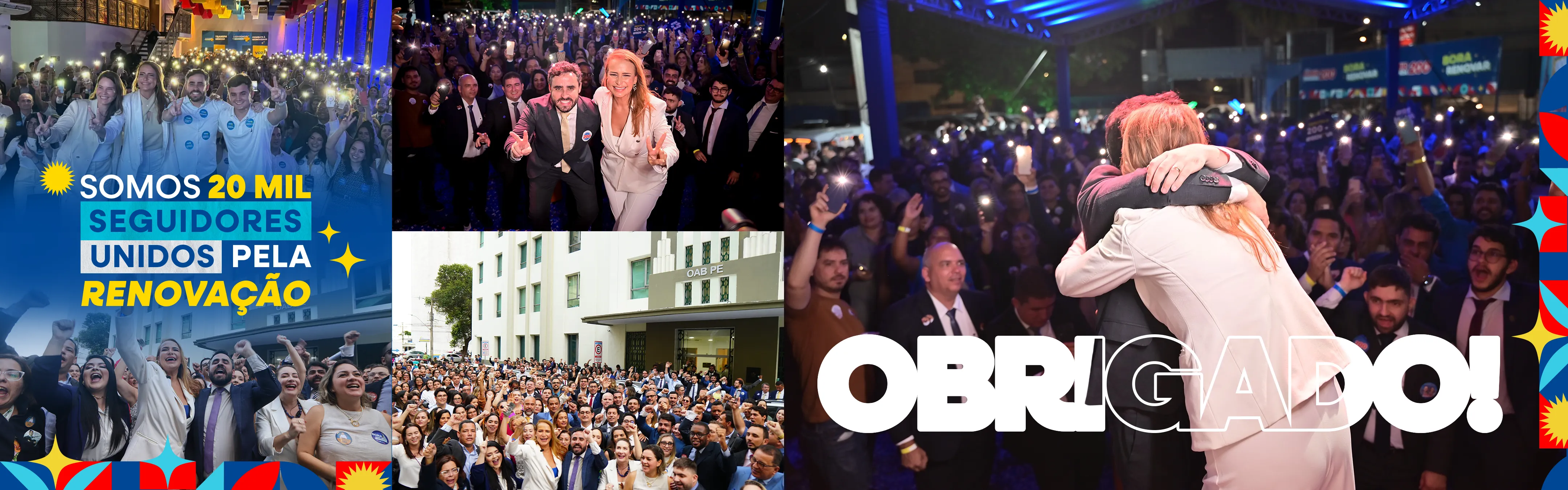 Peça digital da campanha OAB Pernambuco 2024